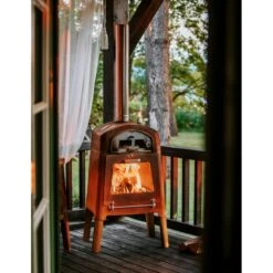 Nexo Pizza Holzofen Mit Grillplatte Cortenstahl -Derofenfuchs Verkäufe masuria m klassisch holzofen grill pizzaofen cortenstahl web2 1280x1280