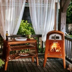 Nexo Pizza Holzofen Mit Grillplatte Cortenstahl -Derofenfuchs Verkäufe masuria m klassisch holzofen grill pizzaofen cortenstahl web3 1280x1280