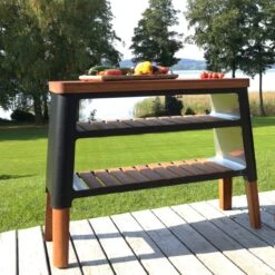 Nexo Holz Grill-Tisch / Beistelltisch Schwarz -Derofenfuchs Verkäufe masuria m klassisch holzofen tisch schwarz web4 1280x1280