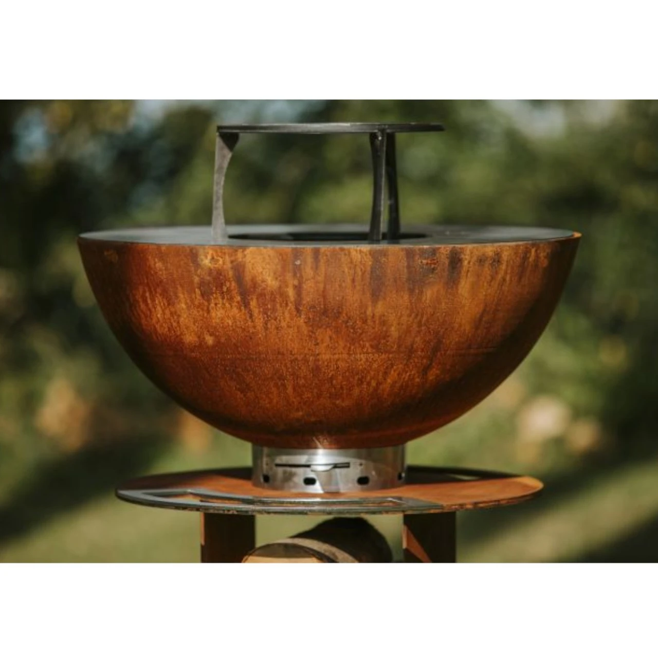 Stilo 600 Plancha Grill Gartenkamin Cortenstahl 6 Stilo 600 Plancha Grill Gartenkamin Cortenstahl – Bild 4