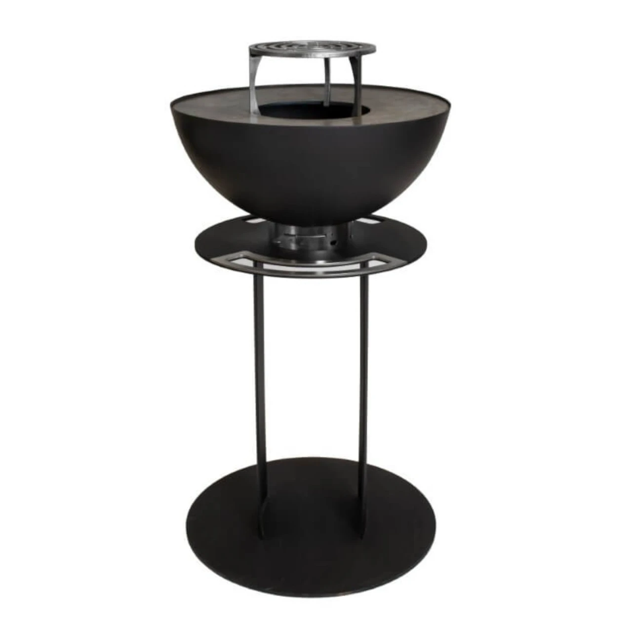 Stilo 600 Plancha Grill Gartenkamin Schwarz 6 Stilo 600 Plancha Grill Gartenkamin Schwarz – Bild 4