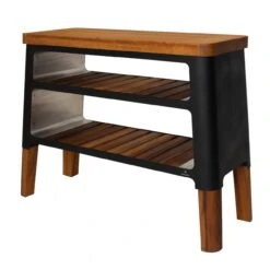 Nexo Holz Grill-Tisch / Beistelltisch Schwarz -Derofenfuchs Verkäufe masuria nexo grill tisch schwarz web10 1280x1280