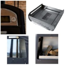Nexo Pizza Holzofen Mit Grillplatte Cortenstahl -Derofenfuchs Verkäufe masuria nexo holzofen grill detailbild 1280x1280