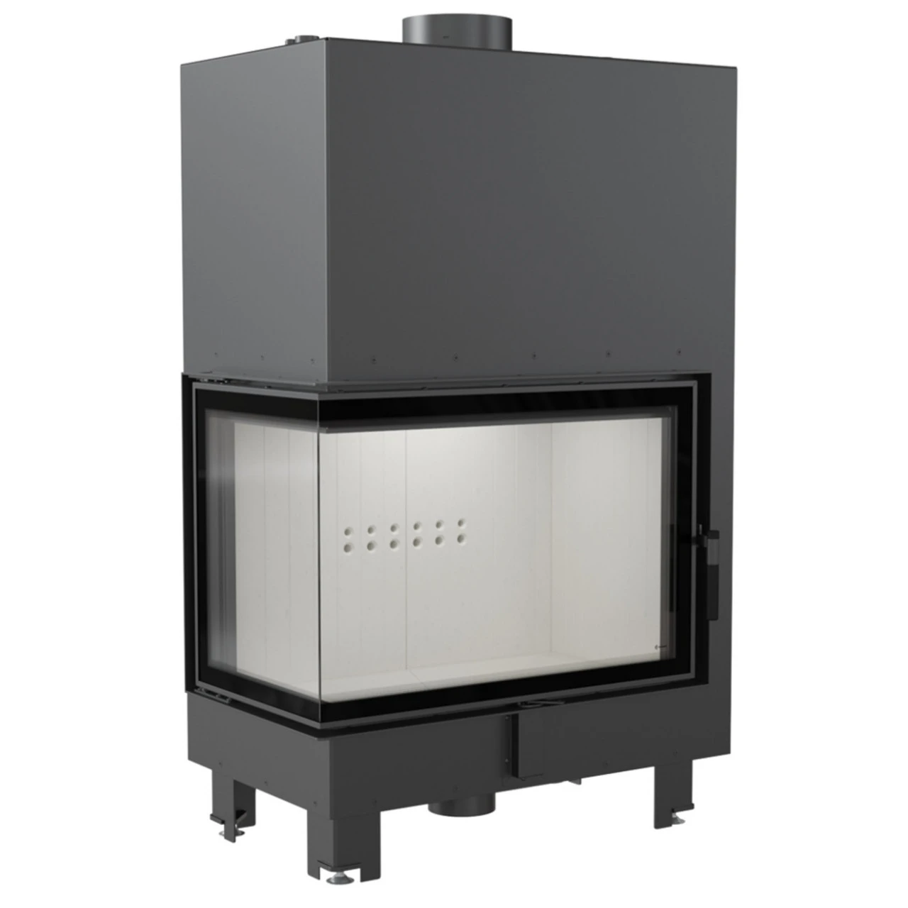 MBA17 Wassergeführter Linksverglaster Kamineinsatz 17kW 3 MBA17 Wassergeführter Linksverglaster Kamineinsatz 17kW
