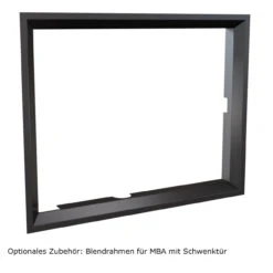 MBA17 Wassergeführter Kamineinsatz 17kW Rahmenlose Tür -Derofenfuchs Verkäufe mba schwenkt r blendrahmen 1280x1280