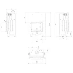 MBM10 Wassergeführter Kamineinsatz 12kW Und Hebetür -Derofenfuchs Verkäufe mbm 10 wasser hebet r masse 1280x1280
