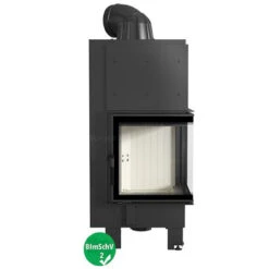 MBN12 Warmluft-Eckkamineinsatz 8kW Rechts Verglast -Derofenfuchs Verkäufe mbn 8 rechts front 1280x1280
