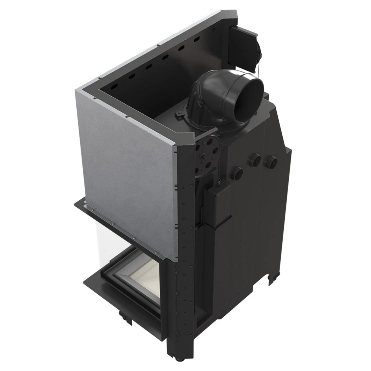 MBO Warmluft-Eckkamineinsatz Rechtsverglast Hebetür 15kW 6 MBO Warmluft-Eckkamineinsatz Rechtsverglast Hebetür 15kW – Bild 4