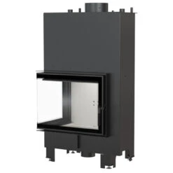 MBZ13 Wassergeführter Linksverglaster Kamineinsatz 13kW -Derofenfuchs Verkäufe mbz pw 13 l bs w seite 1280x1280