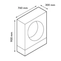 Milano Concrete Look Bioethanolkamin Keramik Brenner -Derofenfuchs Verkäufe milano bioethanolkamin masse 1280x1280