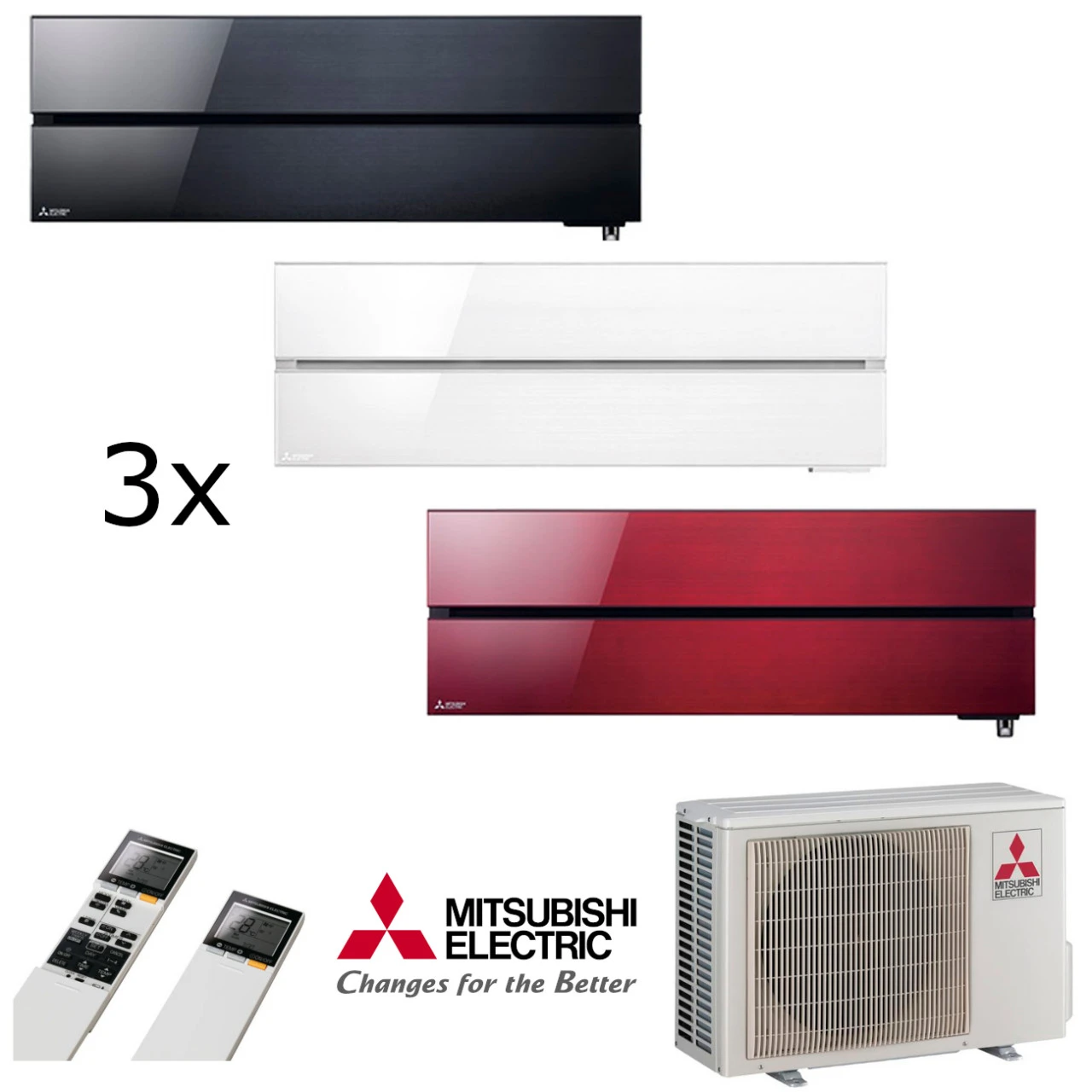 MultiSplit Klimaanlage Diamond 1+1+2 KW Kühlen 5 MultiSplit Klimaanlage Diamond 1+1+2 KW Kühlen – Bild 3