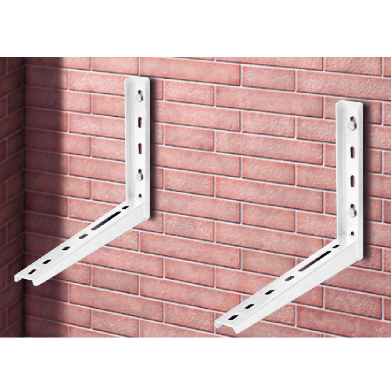 Wandhalterung Verzinkt Weiß Bis 160kg Für Wärmepumpen Und Klimaanlagen 3 Wandhalterung Verzinkt Weiß Bis 160kg Für Wärmepumpen Und Klimaanlagen