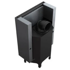 Nadia 10 Warmluft Kamineinsatz 10kW Mit Hebetür -Derofenfuchs Verkäufe nadia 10 hebetuer hinten 1280x1280