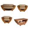 Narie Outdoor Lounge Sitzgruppe Mit Couch Tisch Cortenstahl Beige 2 Narie Outdoor Lounge Sitzgruppe Mit Couch Tisch Cortenstahl Beige -Derofenfuchs Verkäufe narie sitzgruppe lounge moebel cortenstahl beige 1280x1280