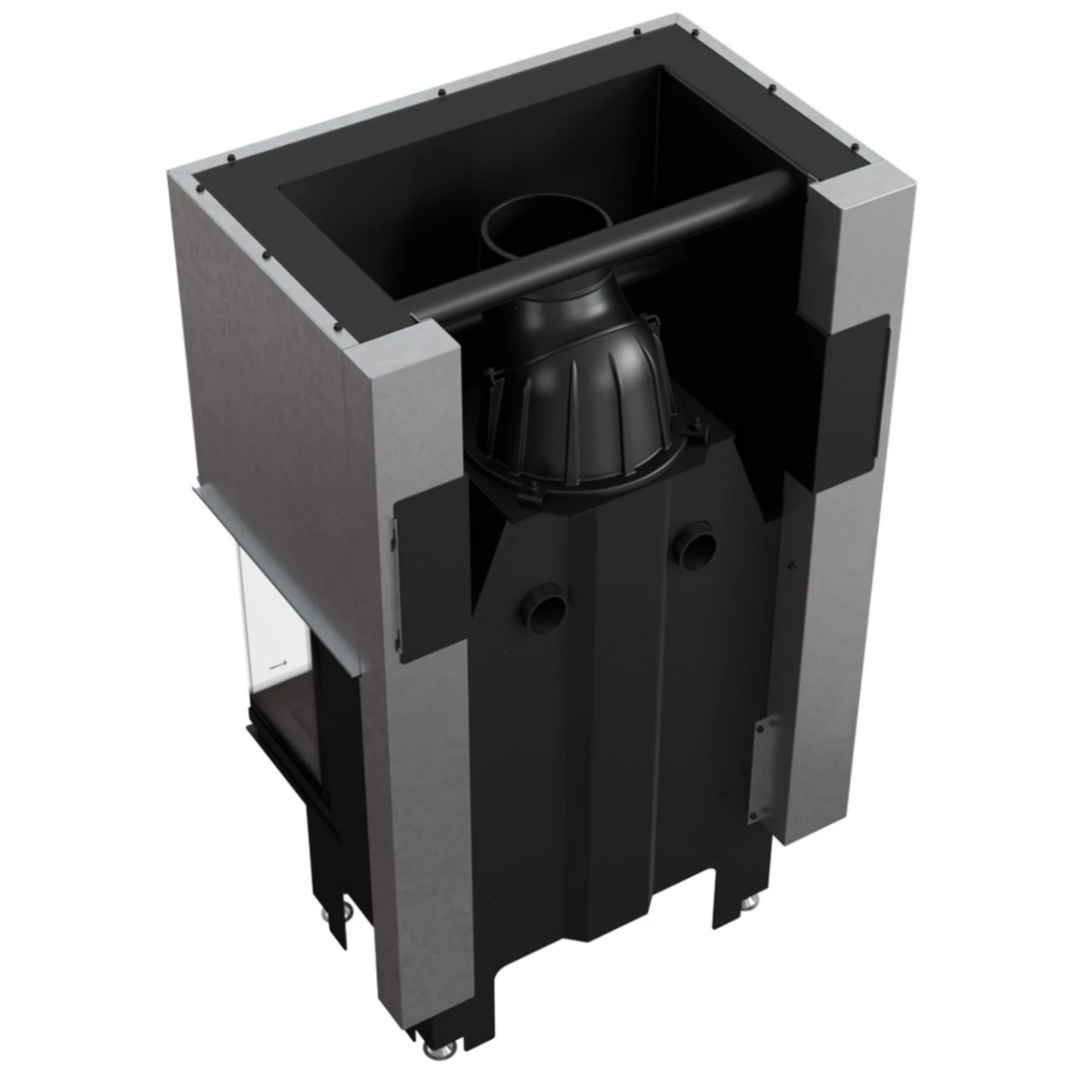 Easy Box NBC 7 Panorama Kaminbausatz Weiß 7kW 15 Easy Box NBC 7 Panorama Kaminbausatz Weiß 7kW – Bild 13