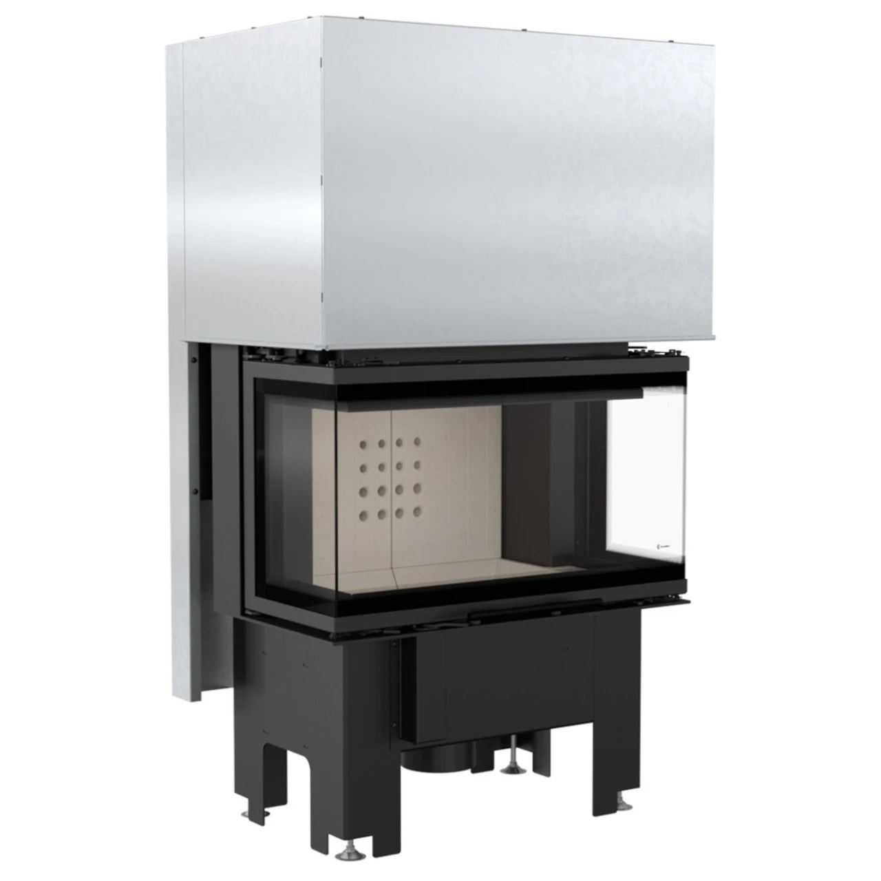 Easy Box NBC 7 Panorama Kaminbausatz Weiß 7kW 12 Easy Box NBC 7 Panorama Kaminbausatz Weiß 7kW – Bild 10