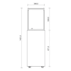 Neocube-o Zaha Terrassenstrahler / Heizstrahler -Derofenfuchs Verkäufe neocube o heizstrahler heizpilz terrassenstrahler masse2 1280x1280 10