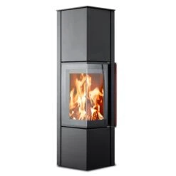 Canto AMS Stahl Kaminofen 6kW Optionaler Speicherofen