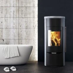 Isea Serpentinostein Kaminofen 5kW -Derofenfuchs Verkäufe novaline isea speckstein kaminofen holzofen web2 1280x1280