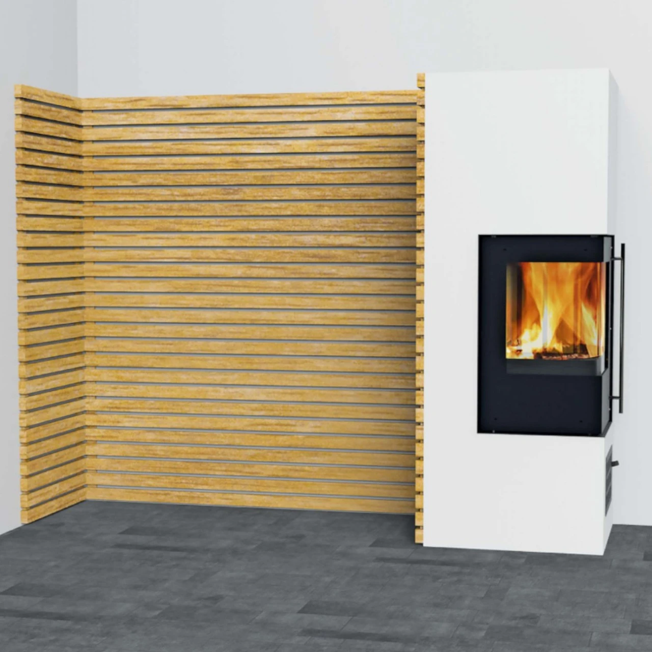 Aracar Compact Mit Kaminbauplatten 5kW Türanschlag Links DIBT 8 Aracar Compact Mit Kaminbauplatten 5kW Türanschlag Links DIBT – Bild 6