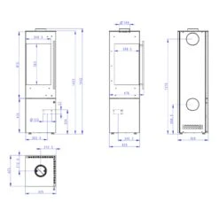 Ipala Smart Compact Stahl Eck-Kaminofen 5kW DIBt -Derofenfuchs Verkäufe olsberg ipala smart compact eck kaminofen masse 1280x1280