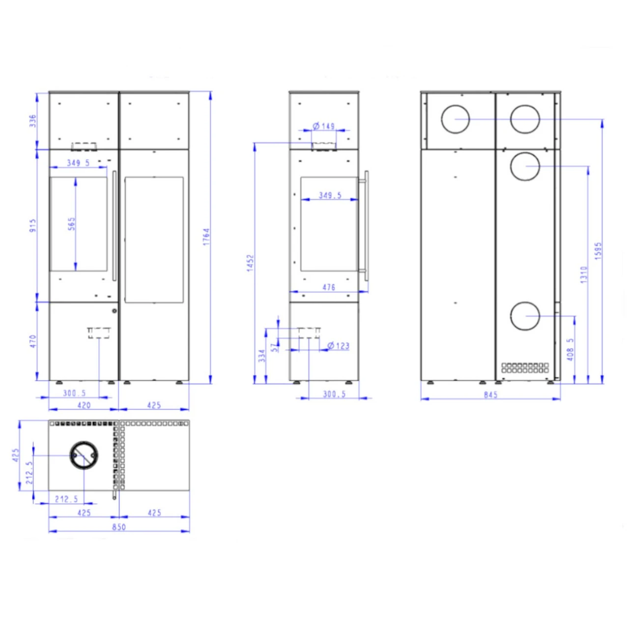 Ipala Smart Compact PowerBloc Eck-Kaminofen Mit Holzfach 5kW DIBt 10 Ipala Smart Compact PowerBloc Eck-Kaminofen Mit Holzfach 5kW DIBt – Bild 8