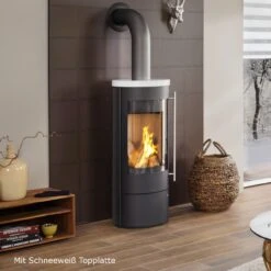 Palena Compact Kaminofen Schwarz 5kW DIBt 20 Palena Compact Kaminofen Schwarz 5kW DIBt -Derofenfuchs Verkäufe olsberg palena kaminofen schwarz schneeweiss topplatte web9 1280x1280