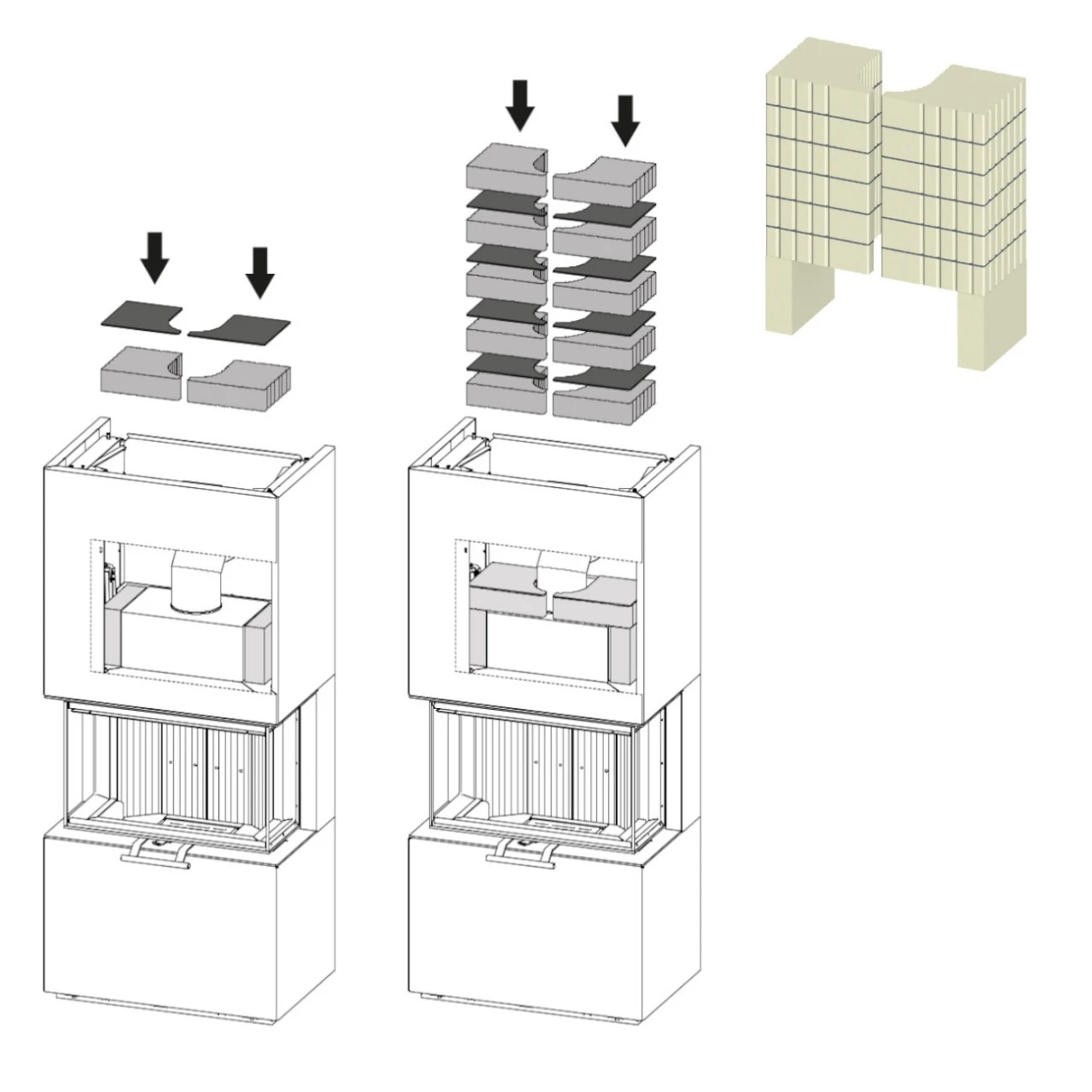 Osorno L Kaminofen Rechtsverglast 7,8 KW 5 Osorno L Kaminofen Rechtsverglast 7,8 KW – Bild 3