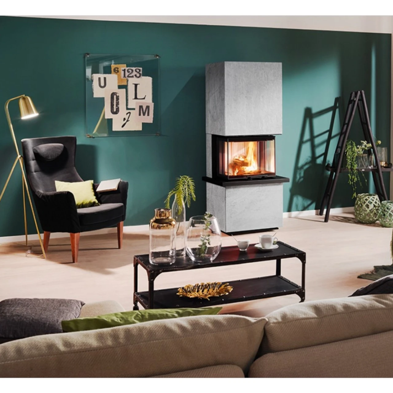 Osorno S Serpentino Panorama Kaminofen 5,7 KW 8 Osorno S Serpentino Panorama Kaminofen 5,7 KW – Bild 6