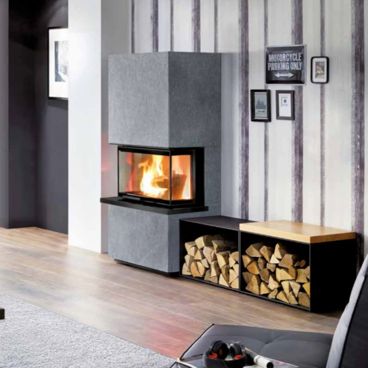 Osorno S Serpentino Panorama Kaminofen 5,7 KW 9 Osorno S Serpentino Panorama Kaminofen 5,7 KW – Bild 7