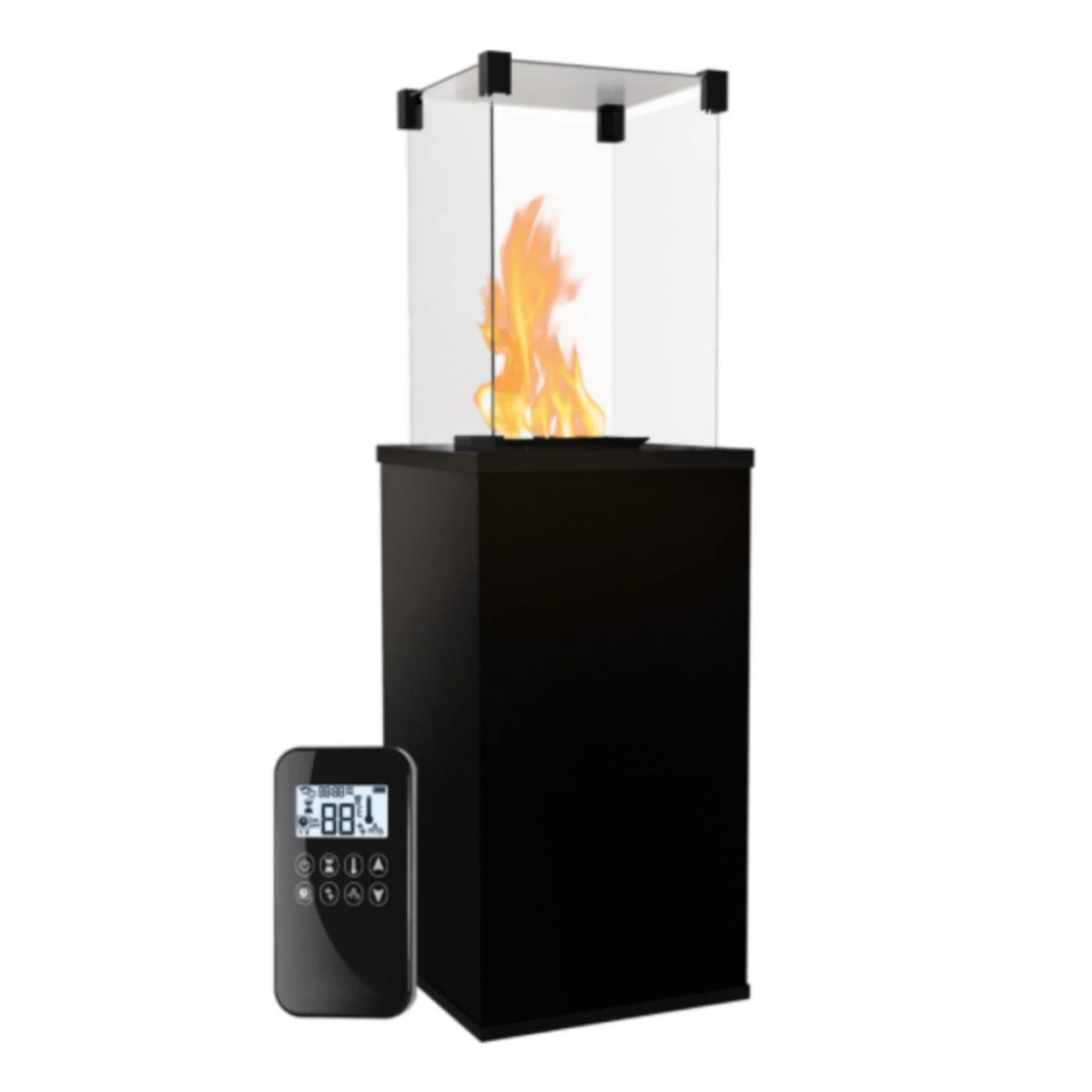 Patio Nero Assoluto Gasheizpilz Gasheizstrahler 4 Patio Nero Assoluto Gasheizpilz Gasheizstrahler – Bild 2