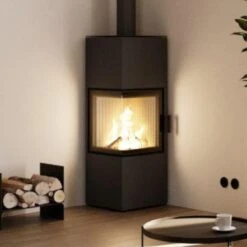 Pixel L Eck-Kaminofen 7kW Schwarz -Derofenfuchs Verkäufe pixel L eck kaminofen schwarz web3 1280x1280