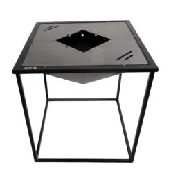 Gartenkamin Plancha MEROE Mit Grillaufsatz Schwarz -Derofenfuchs Verkäufe plancha grill feuercampus365 meroe web3 1280x1280