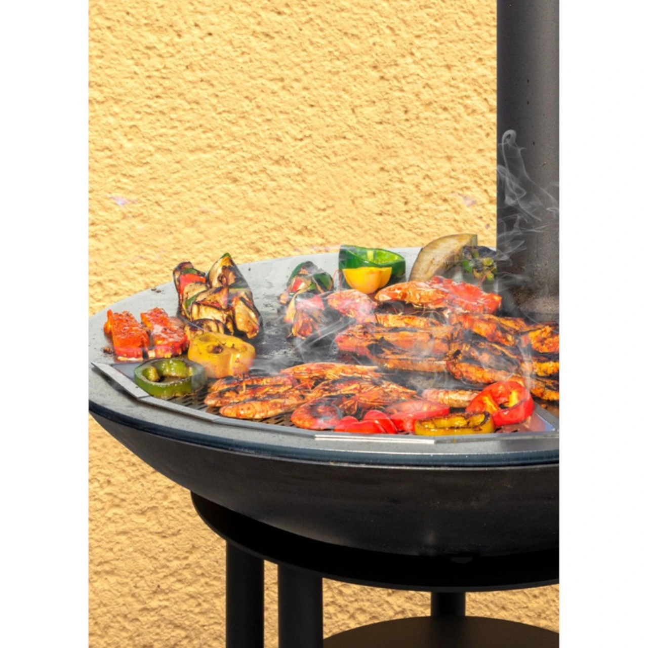 Plancha Grill PILL Schwarz Mit Schornstein 9 Plancha Grill PILL Schwarz Mit Schornstein – Bild 7