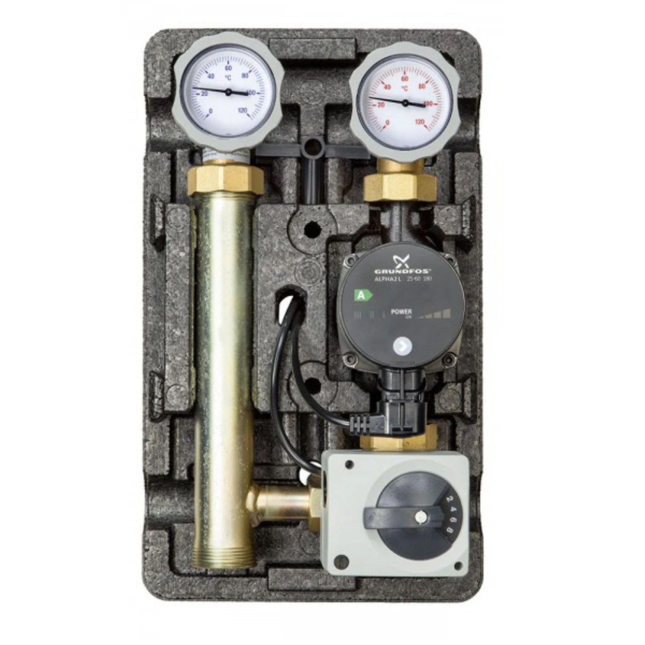 Mitsubishi Pumpengruppe MK 1 Edition 8 Mit Hocheffizienz-Umwälzpumpe 3 Mitsubishi Pumpengruppe MK 1 Edition 8 Mit Hocheffizienz-Umwälzpumpe