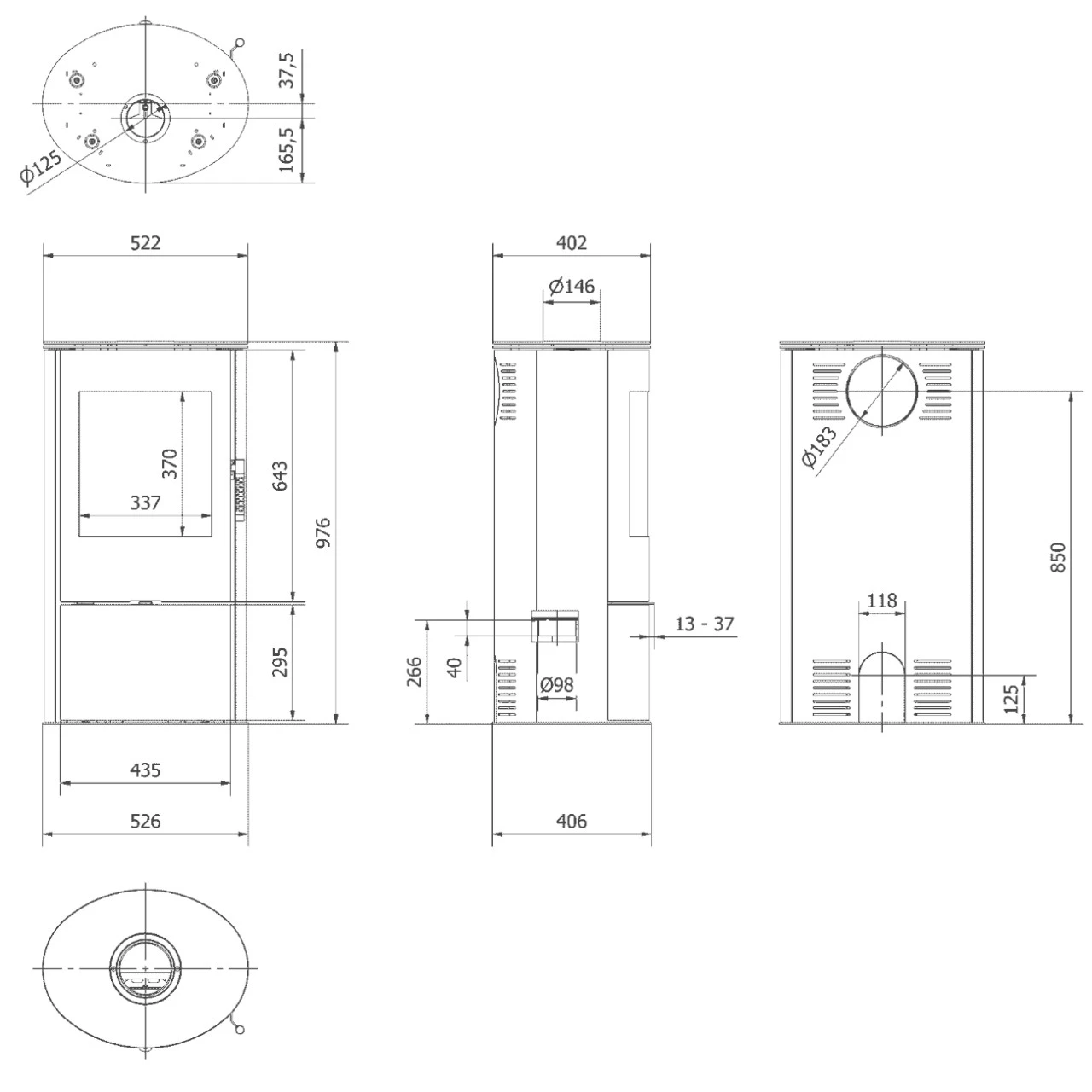 Rollo Kaminofen 8kW 10 Rollo Kaminofen 8kW – Bild 8
