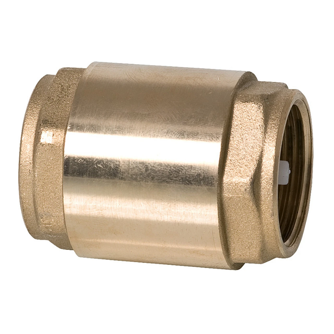 Rückschlagventil Messing Beidseitig Innengewinde 1" 3 Rückschlagventil Messing Beidseitig Innengewinde 1"