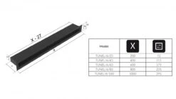 Luftleiste TUNNEL Creme Verschiedene Größen 12 Luftleiste TUNNEL Creme Verschiedene Größen -Derofenfuchs Verkäufe rys tech kratki tunel 6 masse 1280x1280
