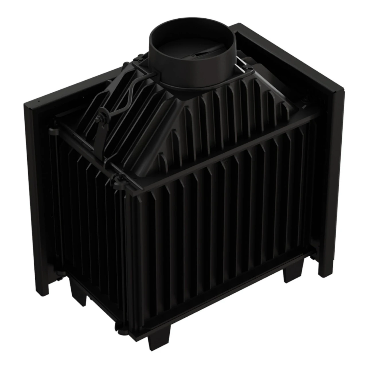 SIMPLE 8 Gusseiserner Kamineinsatz 8kW Links Verglast 7 SIMPLE 8 Gusseiserner Kamineinsatz 8kW Links Verglast – Bild 5