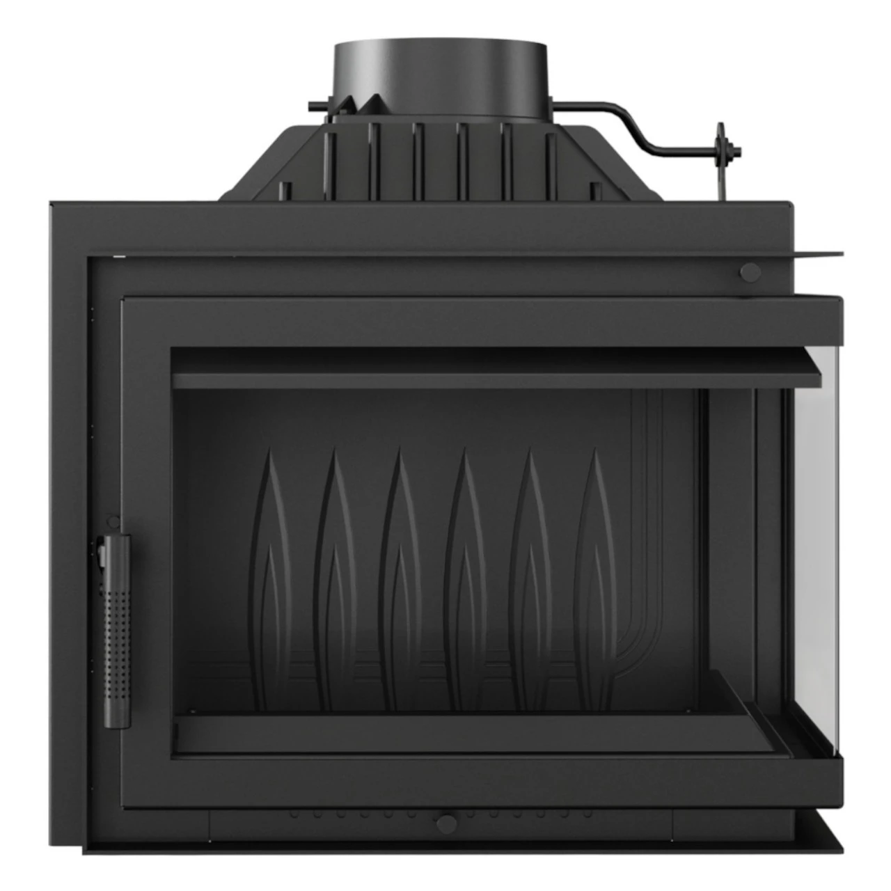 SIMPLE 8 Gusseiserner Kamineinsatz 8kW Rechts Verglast 6 SIMPLE 8 Gusseiserner Kamineinsatz 8kW Rechts Verglast – Bild 4