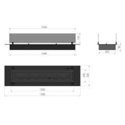 Slim Line Insert Black 1200 Ethanolbrenner Einbaumodul 25 Slim Line Insert Black 1200 Ethanolbrenner Einbaumodul -Derofenfuchs Verkäufe slim line insert black ethanol einbaumodul 1200 masse 1280x1280