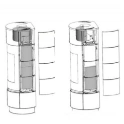 Atika Keramik Extra Weiß Speicher-Kaminofen 7kW -Derofenfuchs Verkäufe speicherkaminofen atika keramik 1280x1280 3