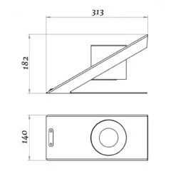 Glammfire Oblique Single Tabletop Biokamin -Derofenfuchs Verkäufe tabletop oblique single masse 1280x1280