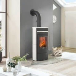 Tecapa Compact Kaminofen Keramik Schneeweiß 6kW DIBT -Derofenfuchs Verkäufe tecapa kaminofen schneeweiss web2 1280x1280