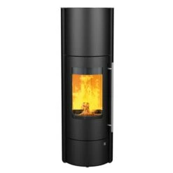 Tenorio Powersystem Compact Speicherkaminofen Schwarz 5kW DIBT