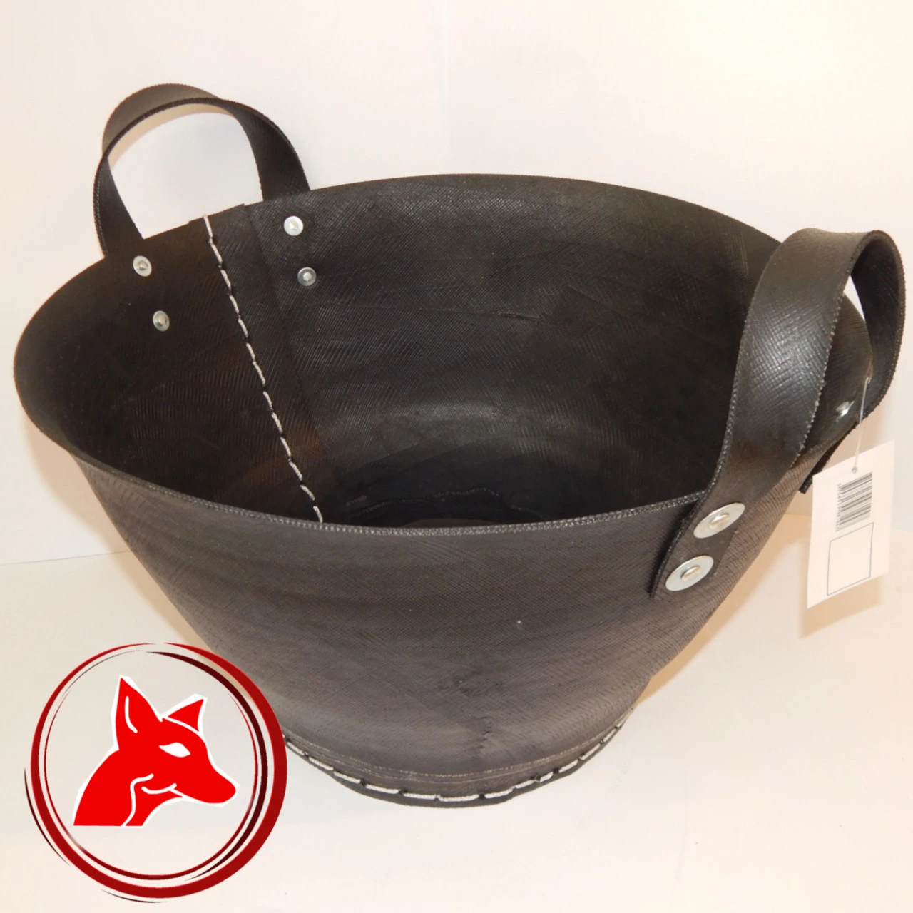 Holzeimer/ Holzkorb Reifen Design Klein Mit 2 Griffen 4 Holzeimer/ Holzkorb Reifen Design Klein Mit 2 Griffen – Bild 2