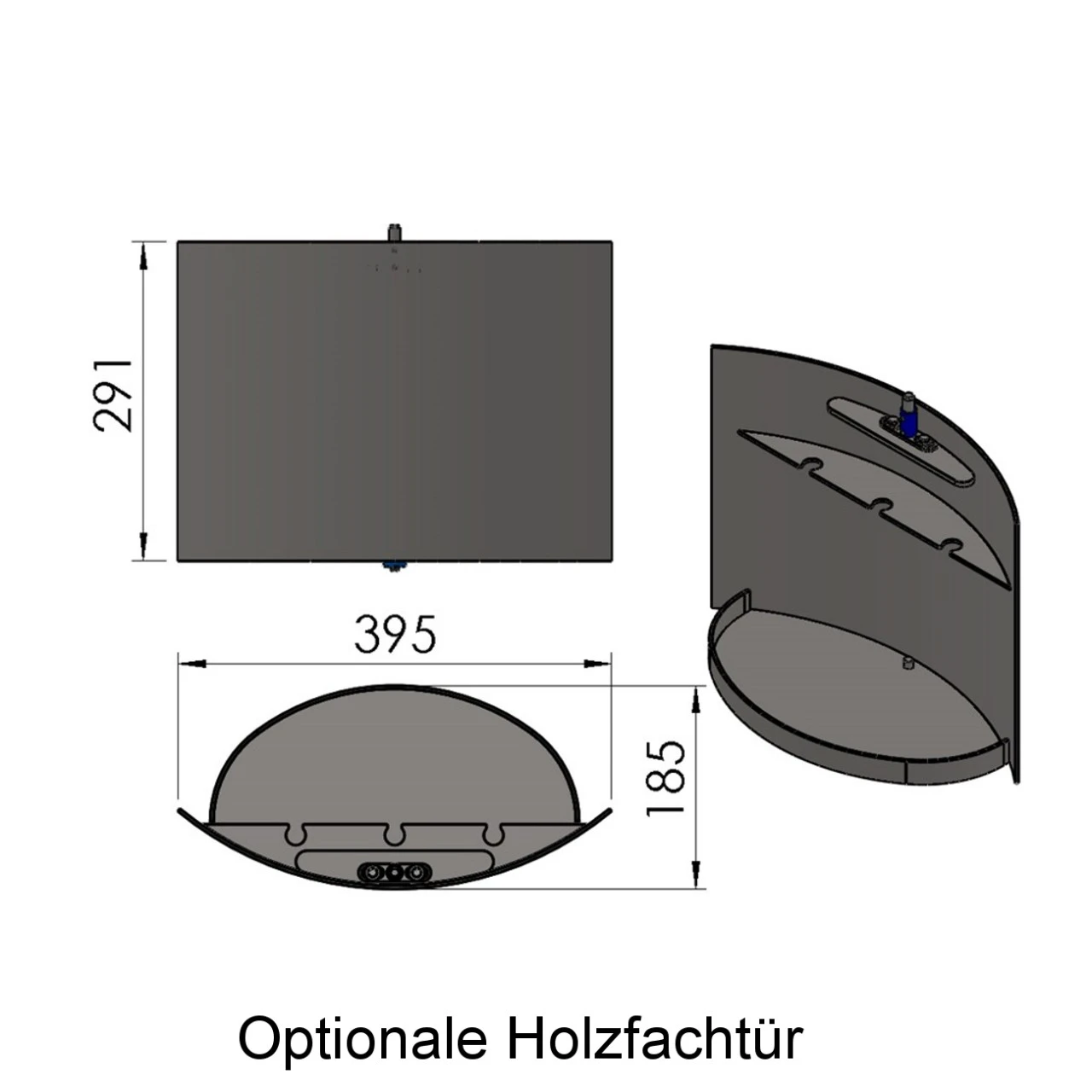 TT21R Kaminofen In Schwarz 5kW 14 TT21R Kaminofen In Schwarz 5kW – Bild 12