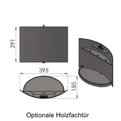 Holzfachtür Zum Nachträglichem Einbau TT20 Oder TT20R Schwarz -Derofenfuchs Verkäufe termatech holzfachtuer abstaende 1280x1280 4