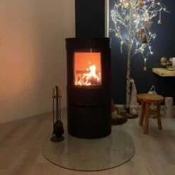 TT23RG Kaminofen 5kW Schwarz 3 Sichtscheiben -Derofenfuchs Verkäufe termatech tt23rg kaminofen kundenbild3 1280x1280