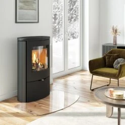 TT80RL Kaminofen Schwarz 5kW -Derofenfuchs Verkäufe termatech tt80rl kaminofen int1 1280x1280